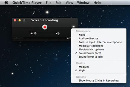 sunflower audio add on for mac quicktime